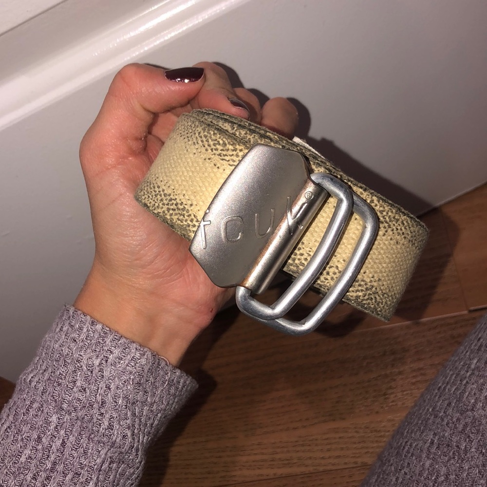 French connection belt size one size